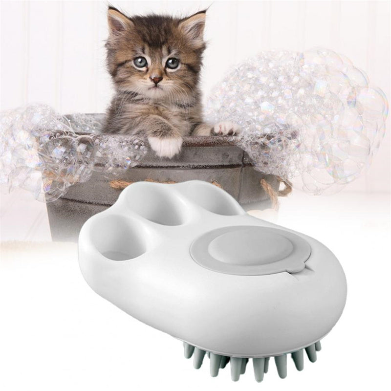Durable Cat Paw Bath Brush Fine Foaming Labor-saving Cartoon