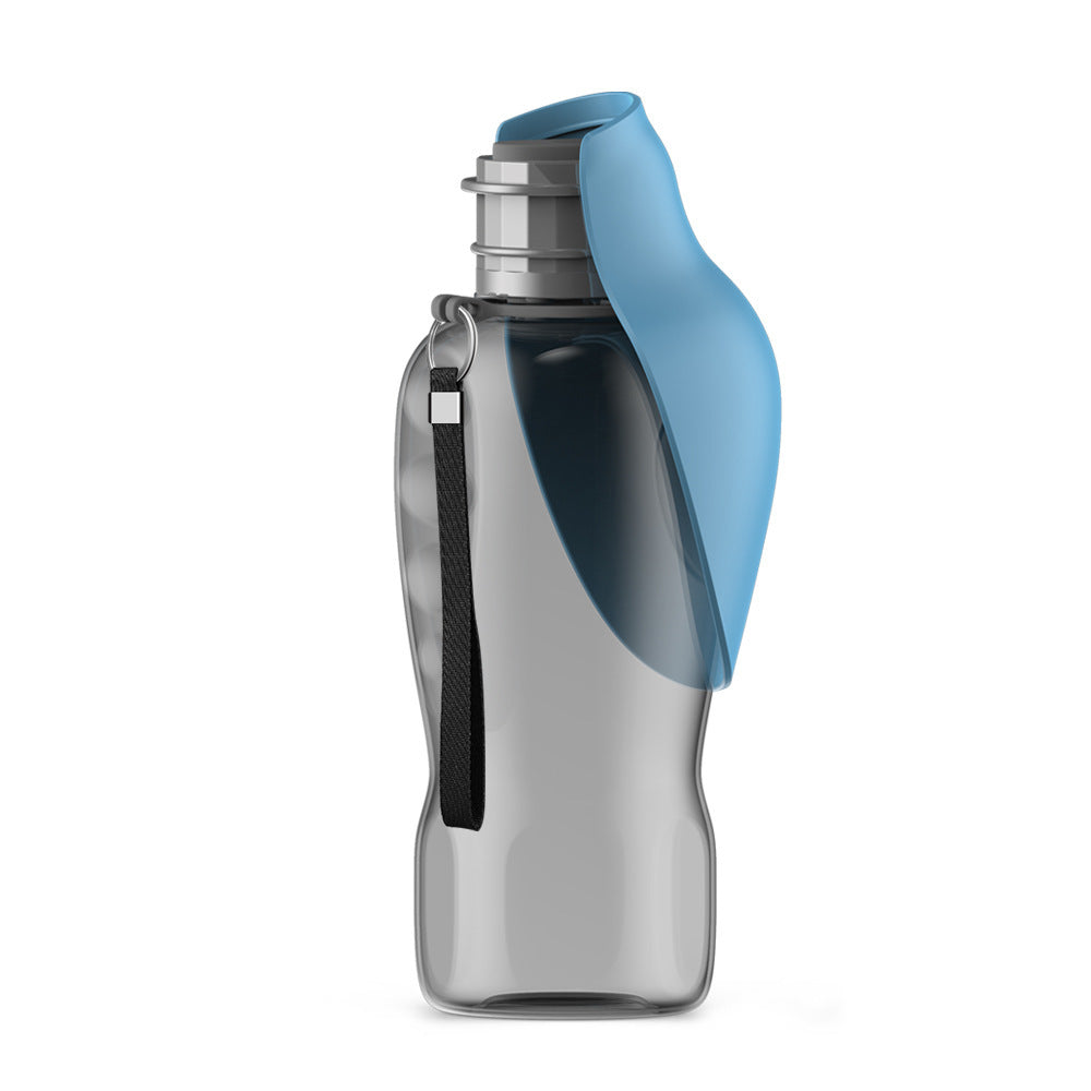 800ml Dogs Water Bottle Portable High Leakproof Pet Foldable Bowl