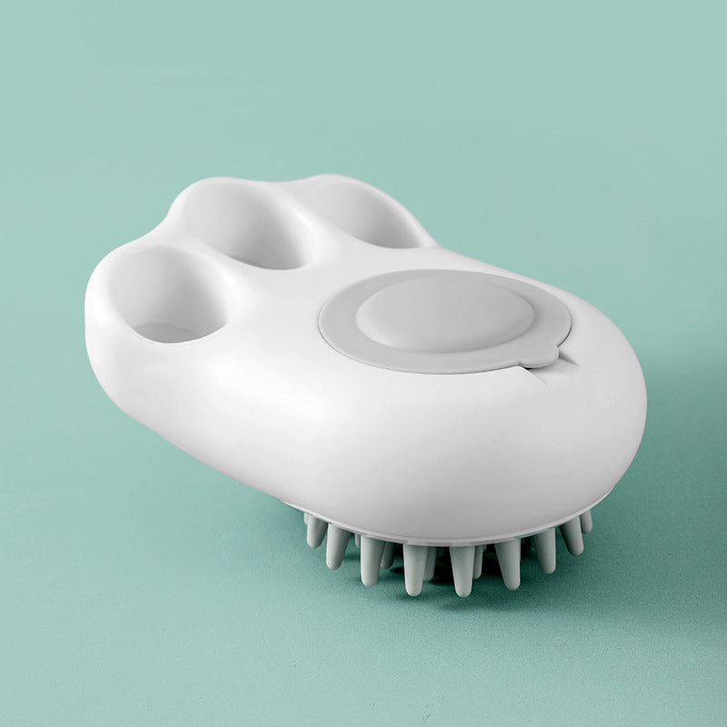 Durable Cat Paw Bath Brush Fine Foaming Labor-saving Cartoon