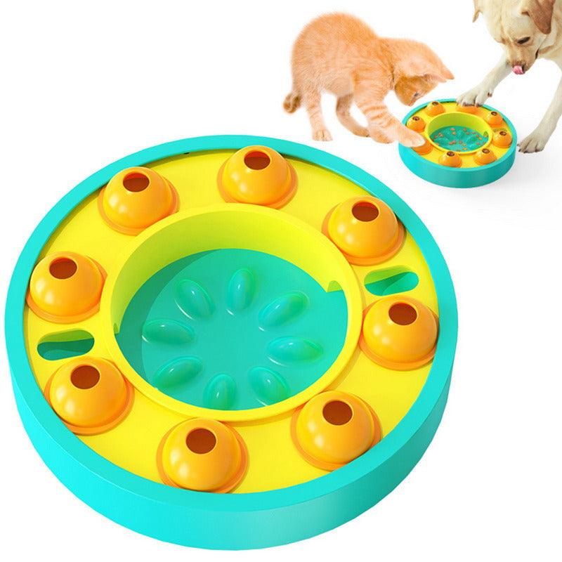 Dog Pets Puzzle Toys Slow Feeder Interactive Increase Puppy IQ Food Dispenser