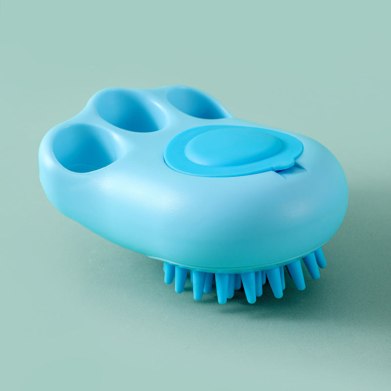 Durable Cat Paw Bath Brush Fine Foaming Labor-saving Cartoon